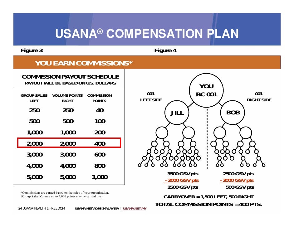 usana compensation plan